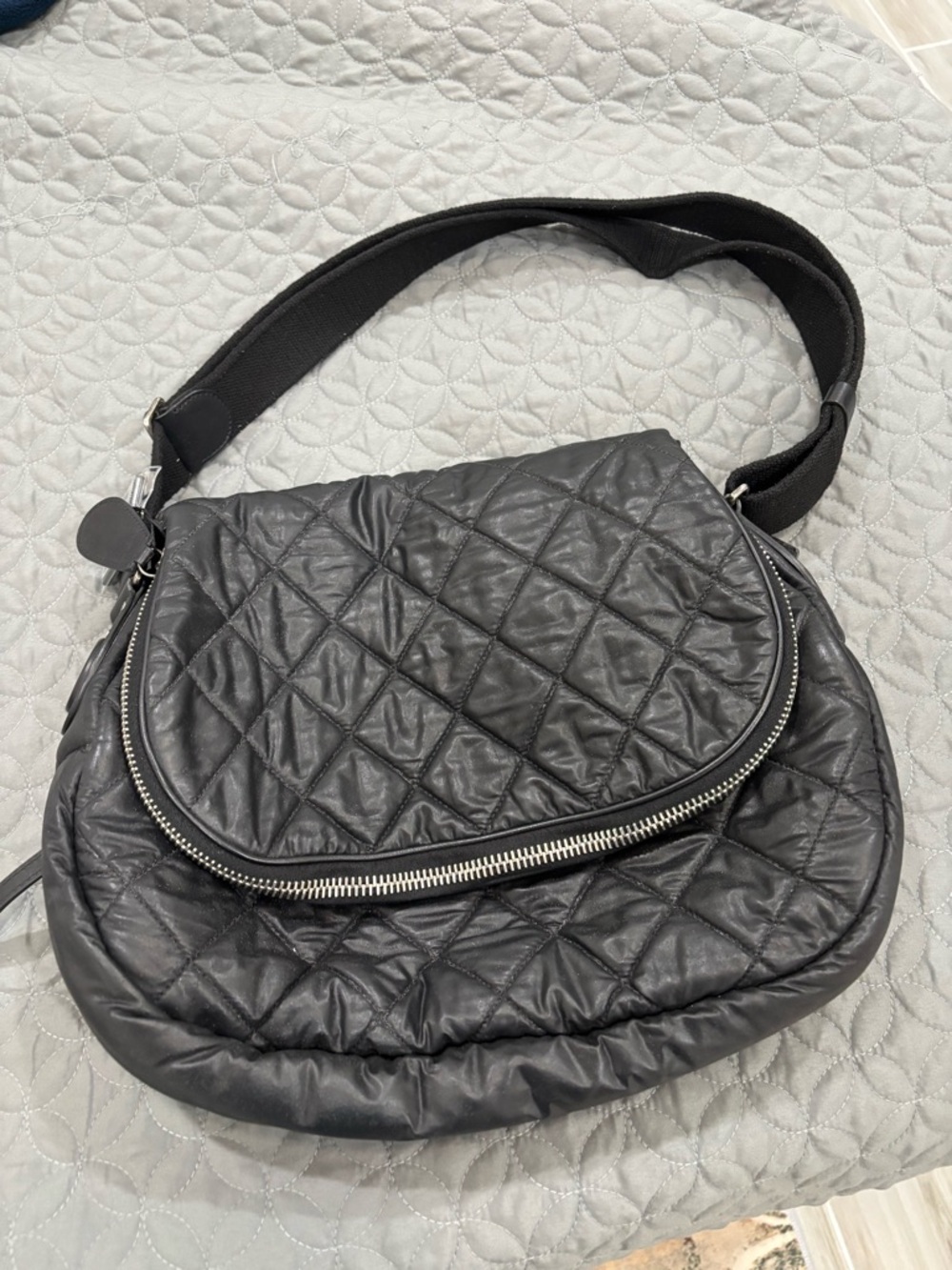 Chanel Quilted Black Leather Shoulder Bag.